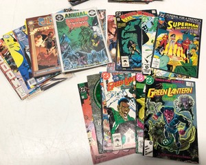Group of Superhero Comic Books Bumper Stickers etc