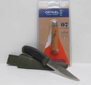Frost Mora Sweden Knife &amp New Opinel Folding Knife