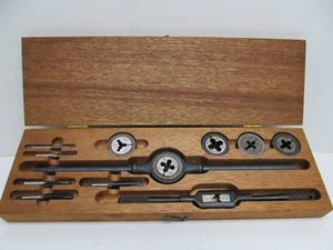 Complete Vintage Bay State Tap &amp Die Set