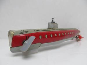 Vintage SCHUCO Tin Litho Submarine