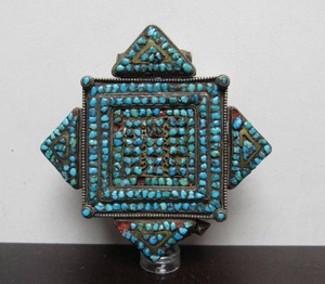 Antique 19th Century Nepalese Reliquary Amulet Box