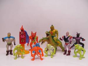 Group of Vintage 80s Action Figures
