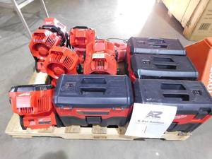 lot 7 image: WHOLESALE PALLET LOT OF MILWAUKEE POWER TOOLS FOR PARTS