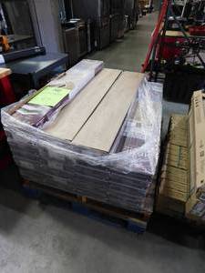 lot 47 image: Home Decorators Collection Virgil Island Oak 12 mm T x 8 in. W Waterproof Laminate Wood Flooring (381 sqft)