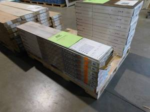 lot 50 image: Lifeproof Chiffon Lace Oak 22 MIL x 8.7 in. W x 48 in. L Click Lock Waterproof Luxury Vinyl Plank Flooring (140 sqft)