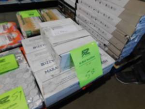 lot 58 image: Daltile LuxeCraft Arteko Antique White 3 in. x 12 in. Glazed Ceramic Wall Tile (96 sq. ft.)