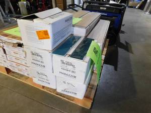 lot 64 image: Daltile LuxeCraft Arteko Deep Teal 3 in. x 12 in. Glazed Wall Ceramic Tile (60 sq. ft.)