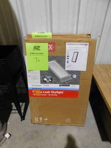 lot 75 image: VELUX 21 in x 37.88 in Fixed Deck-Mount Skylight with Laminated Low-E3 Glass