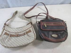 lot 56 image: (CS) 2 Purses Talbots and b-o-c...