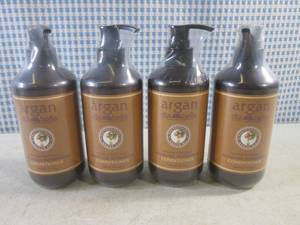 lot 81 image: (EC1) 4 Pump Bottles of Argan Dia Bella Conditioner 10.1oz Bottles