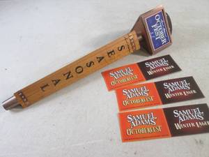 lot 111 image: (CSB) Samuel Adams Seasonal Beer Tap with Inserts - New In Box - 13 34