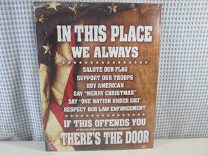 lot 127 image: (FS) If This Offends You Tin Sign - New In Wrap - 11 12 x 16