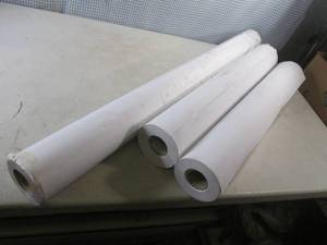 lot 159 image: (F-1) 2 30 Rolls HP Super Heavyweight Plus Matte Paper and 1 44 Roll Epson Adhesive Synthetic Paper