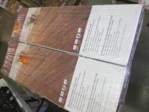 lot 166 image: (FD) 2 Boxes Engineered Click Bamboo Flooring in Strand Woven Harvest 24.62 Sq Ft per Box
