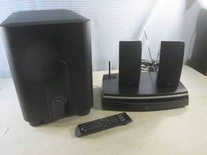lot 173 image: (EC1) Klipsch CS-700 Home Theater System with Remote - Powers On - Untested