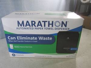 lot 197 image: (EW3) Marathon Automated Paper Towel Dispenser Open Box