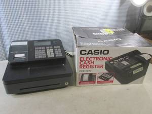 lot 202 image: (EW4) Casio PCR-T273 Electronic Cash Register with Original Box - Powers On  No Further Testing - Missing Both Keys