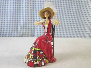 lot 289 image: (BS) Delightfully Crisp Figure from the Timeless Refreshment of Coca-Cola Collection 6 Tall