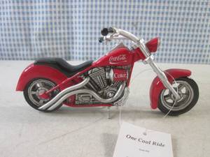 lot 313 image: (CSB) One Cool Ride from the Refreshing Rides Coca-Cola Motorcycle Collection 6 34 Long