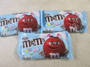 lot 372 image: (B-1) 3 Bags of M&ampMs Best by Oct 2023