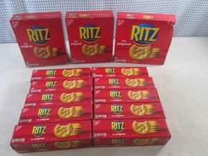 lot 374 image: (B-4) Assorted Boxes of Ritz Crackers Most In Date