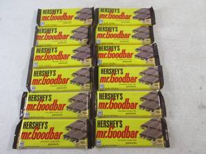 lot 434 image: (B-2) 12 Hersheys Mr. Goodbar Candy Bars Best by Sept 2023