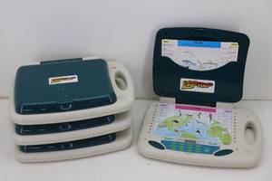 lot 7 image: (4) Geosafari Learning Laptops