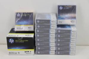 lot 30 image: 800gb & 3TB LTO Data Cartridges New