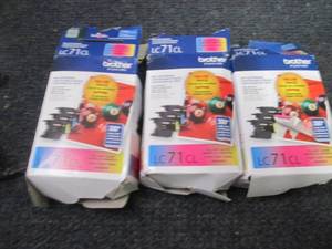 3- Brother LC71CL Ink Cartridge, 3C...