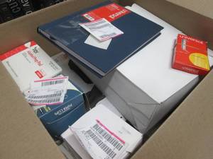 Box of Assorted Office Supplies...