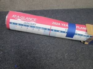 2024 Year At A Glance Erasable Wall...