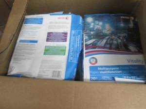 6 Reams Vitality  20 lb 8.5x11 inch...
