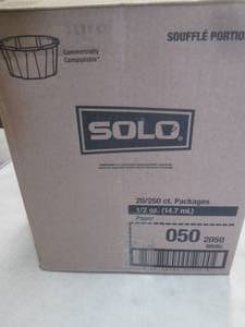 SOLO SCC050 Paper Portion Cups .5oz...