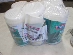 6- 75 ct Canisters Clorox Disinfect...