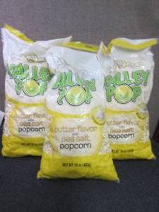 3 Large 16 oz Bags Valley Pop Popco...