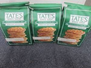3 - 7 oz Pks Tates Bake Shop White...