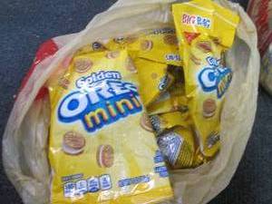 12- 3 oz Golden Oreo Minis...