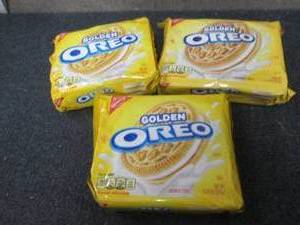 3- 13.29 pks Golden Oreos...
