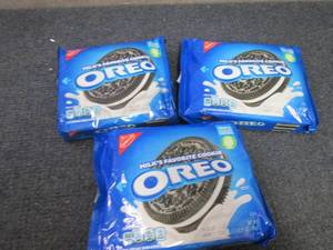 3- 13.29 oz Oreos...