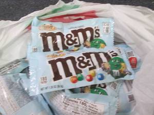12- 1.35 oz Crunchy Cookie M&Ms...