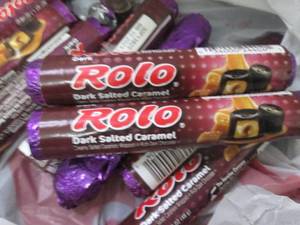 12- 1.7 oz Dark Rolos...