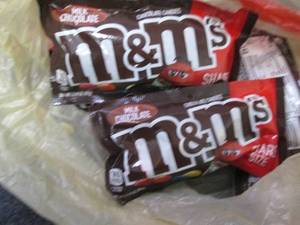 12- 3.14oz  M&Ms...