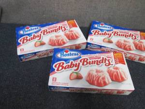 3- 10 oz Boxes Hostess Strawberry C...