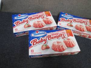 3- 10 oz Boxes Hostess Strawberry C...