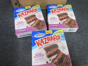3- 8 ct Hostess Kazbars...