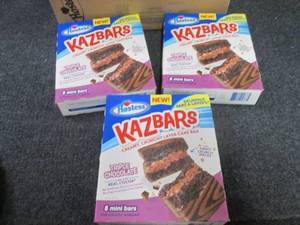 3- 8 ct Hostess Kazbars...