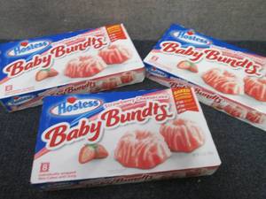 3- 10 oz Boxes Hostess Strawberry C...
