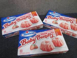 3- 10 oz Boxes Hostess Strawberry C...
