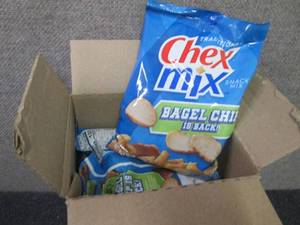 8- 3.75 oz Bags Chex Mix...