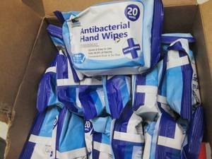 36- 20ct pks Antibacterial Wipes...